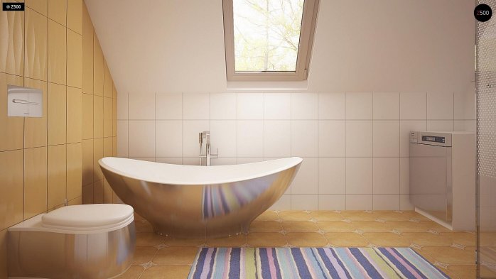 Проект дома U296 - 13 С мансардным этажом дома в Киеве