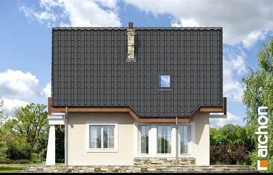 Проект дома Дом в винограде 2 вер.2 - 4 С мансардным этажом дома в Киеве