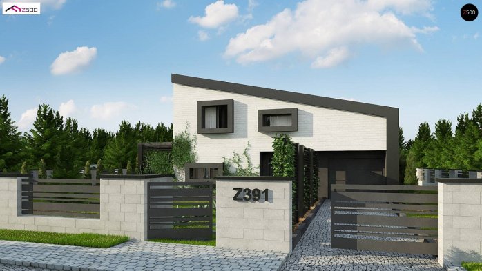 Проект дома U391 - 5 Двухэтажные дома в Киеве