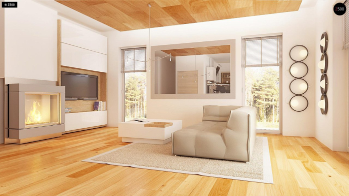 Проект дома U149 - 5 С мансардным этажом дома в Киеве