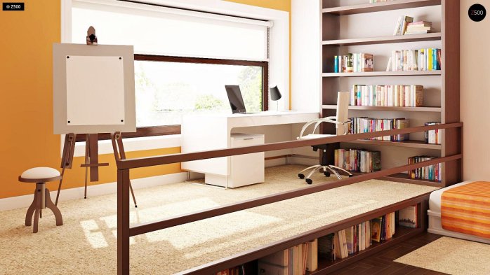 Проект дома Ux15 GL2 P - 11 Двухэтажные дома в Киеве