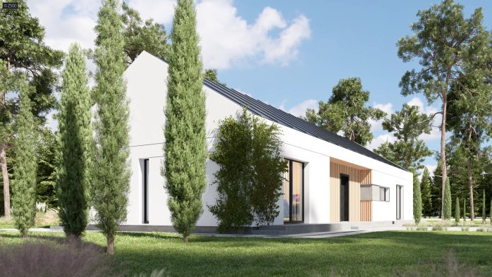 Проєкт будинку U577 - Одноповерхові дома у Києві