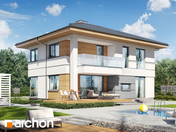 Проект дома Вилла Сюзанна - 2 Двухэтажные дома в Киеве