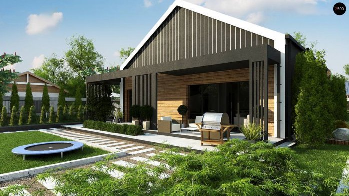 Проект дома U463 - 3 С мансардным этажом дома в Киеве