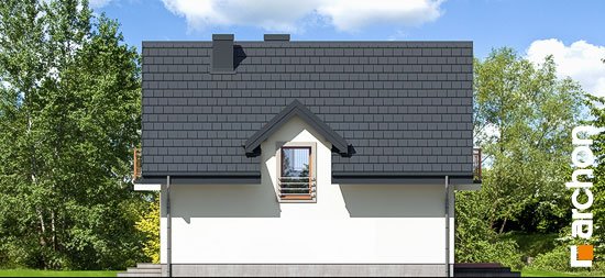 Проект дома Дом в рододендронах 5 (В) вер.2 - 5 С мансардным этажом дома в Киеве