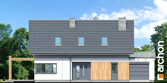 Проект дома Дом в силене (Г) - 3 С мансардным этажом дома в Киеве