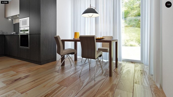 Проект дома U89 - 7 С мансардным этажом дома в Киеве