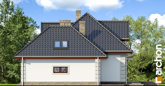 Проект дома Дом в нектаринах 3 вер.2 - 5 С мансардным этажом дома в Киеве