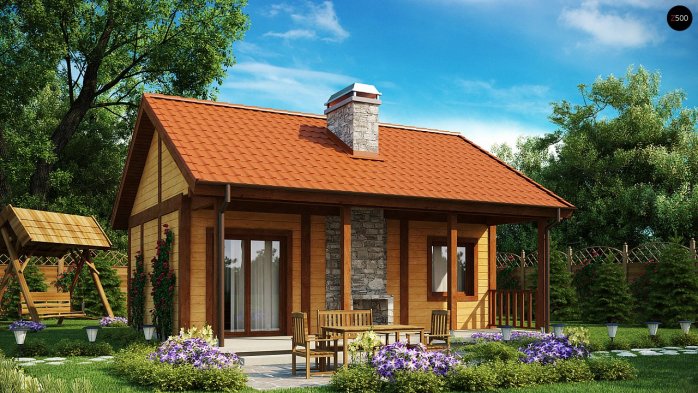 Проект дома U42 - 1 Одноэтажные дома в Киеве