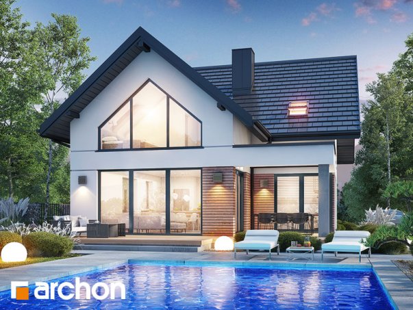 Проект дома Дом в ковылах 2 (Г2) - 1 С мансардным этажом дома в Киеве