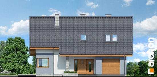 Проект дома Дом в журавках 5 - 3 С мансардным этажом дома в Киеве