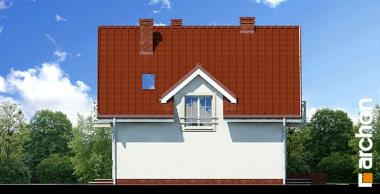 Проект дома Дом в рододендронах вер.2 - 4 С мансардным этажом дома в Киеве