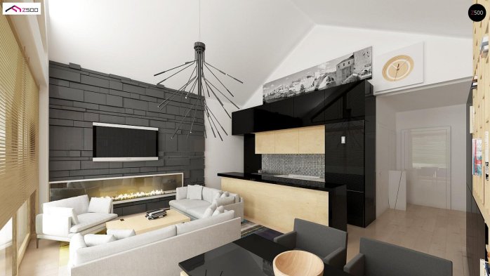 Проект дома U151 - 5 Одноэтажные дома в Киеве