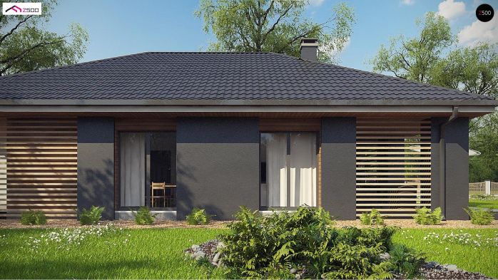 Проект дома U327 - 5 Одноэтажные дома в Киеве