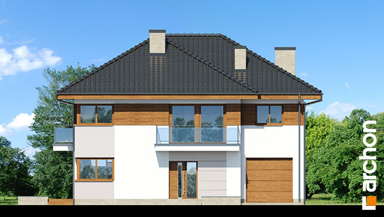 Проект дома Вилла Эмма - 3 Двухэтажные дома в Киеве