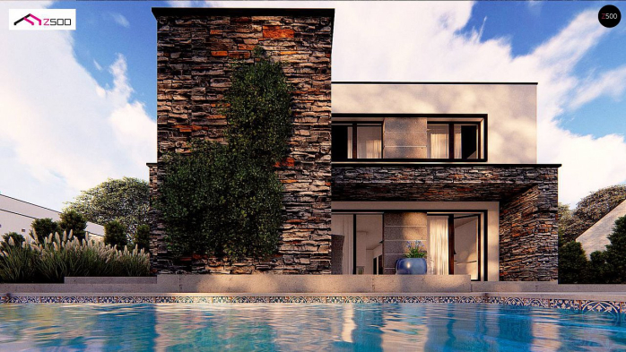 Проект дома Ux164 - 2 Двухэтажные дома в Киеве