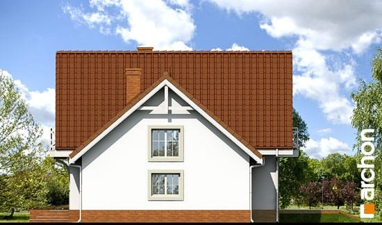 Проект дома Дом в рододендронах 5 вер.2 - 4 С мансардным этажом дома в Киеве