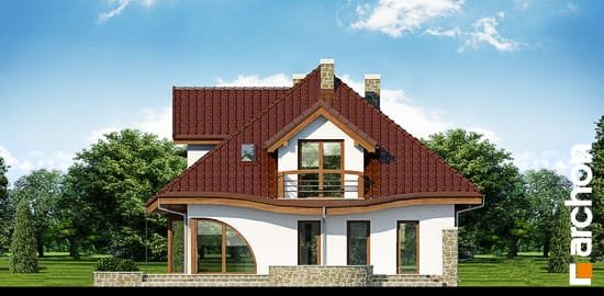 Проект дома Дом в зефирантесе вер.2 - 6 С мансардным этажом дома в Киеве