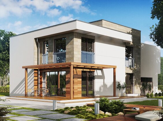 Проект дома Ux114