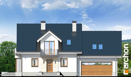 Проект дома Дом в рододендронах 6 (Г2Н) вер.2 - 3 С мансардным этажом дома в Киеве