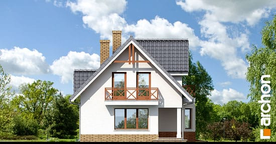 Проект дома Дом в клюкве 2 вер.2 - 5 С мансардным этажом дома в Киеве