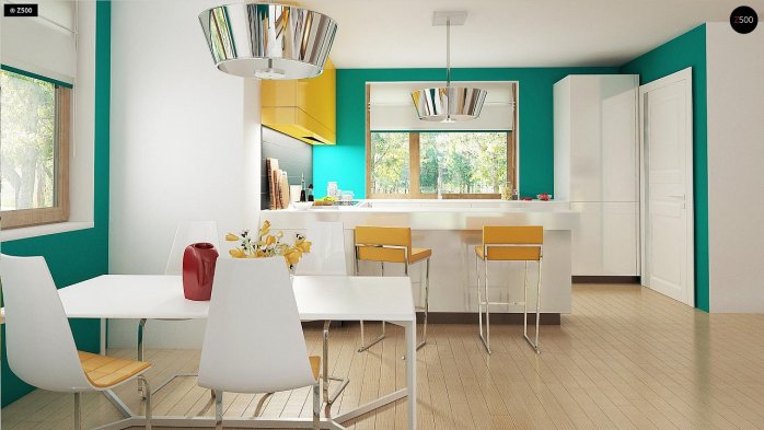 Проект дома U162 GLv2 - 6 С мансардным этажом дома в Киеве