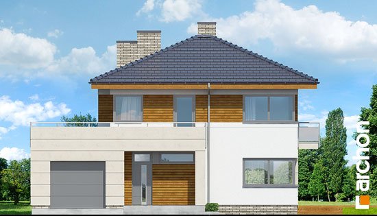 Проект дома Вилла Ирма - 3 Двухэтажные дома в Киеве