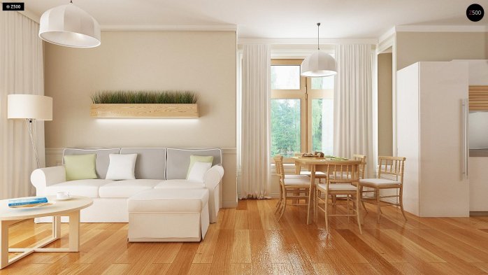 Проект дома U106 - 3 С мансардным этажом дома в Киеве