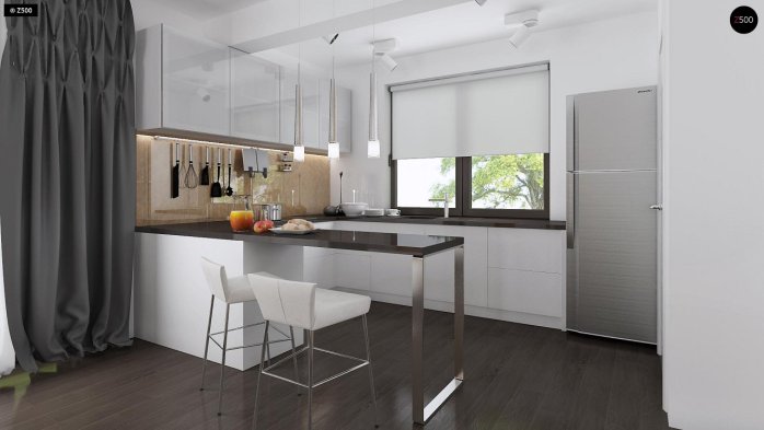 Проект дома U203 - 7 Одноэтажные дома в Киеве