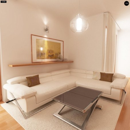 Проект дома Ub4 - 8 С мансардным этажом дома в Киеве