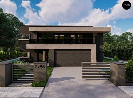 Проект дома Ux85