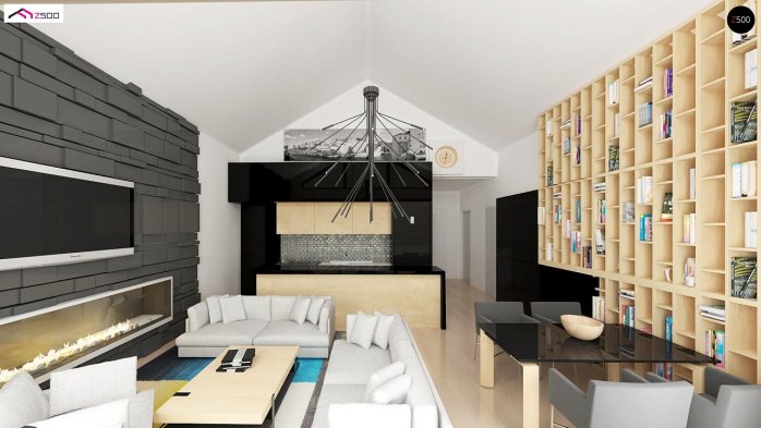 Проект дома U151 - 6 Одноэтажные дома в Киеве