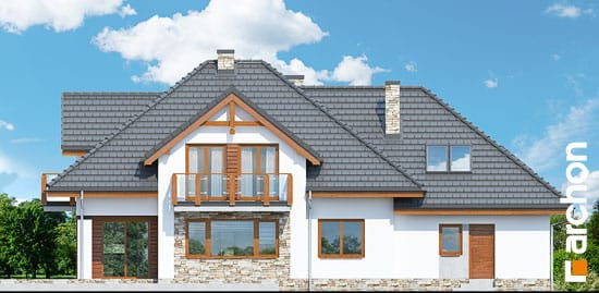 Проект дома Дом в каннах  - 6 С мансардным этажом дома в Киеве