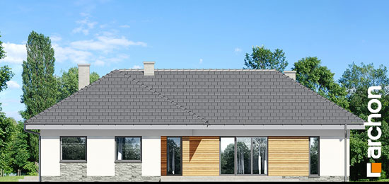 Проект дома Дом в навлоциях - 6 Одноэтажные дома в Киеве