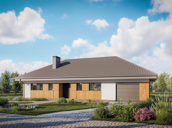 Проект дома U368 D GP +30