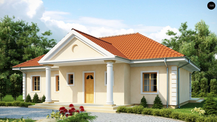 Проект дома U2 - 1 Одноэтажные дома в Киеве