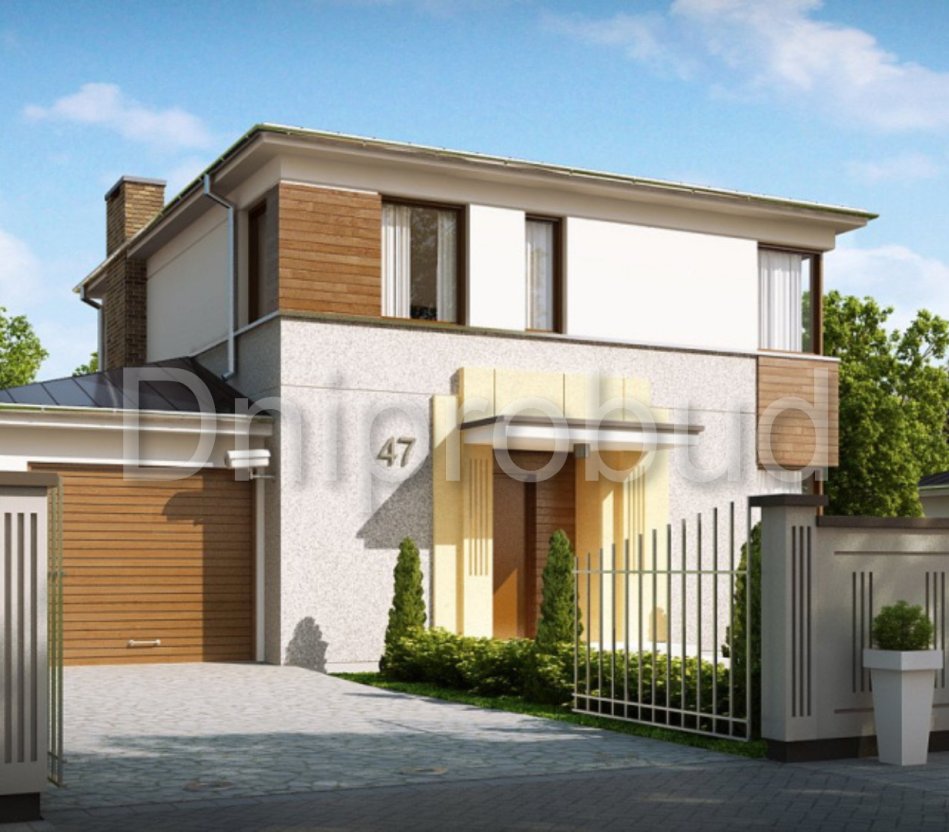 Двухэтажный дом в с. Куриловка