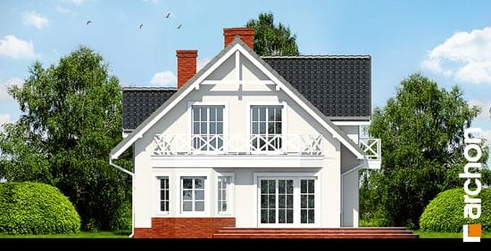 Проект дома Дом в зорях 2 вер.2 - 5 С мансардным этажом дома в Киеве