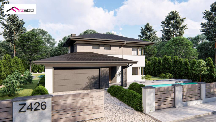 Проект дома U426 - 1 Двухэтажные дома в Киеве