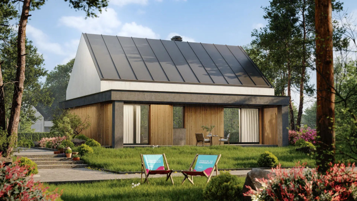 Проект дома U507 - 3 Одноэтажные дома в Киеве