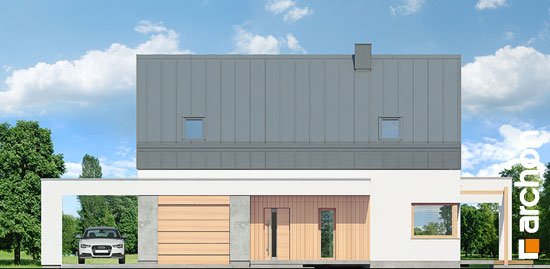 Проект дома Дом в аурорах (Н) - 3 С мансардным этажом дома в Киеве