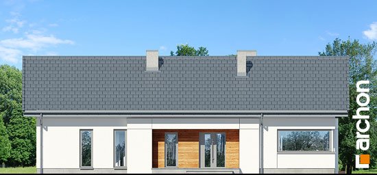 Проект дома Дом в базилике 2 - 3 Одноэтажные дома в Киеве