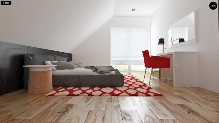 Проект дома U89 - 9 С мансардным этажом дома в Киеве