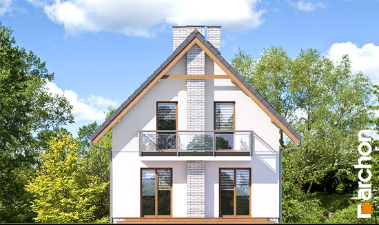 Проєкт будинку Будинок в сон-траві 3 - З мансардним поверхом дома у Києві