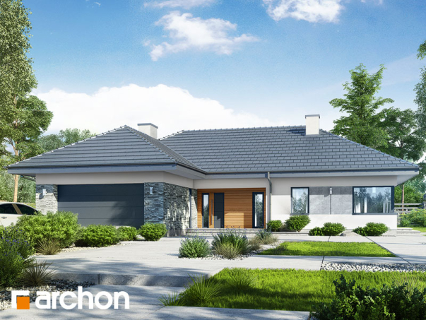 Проект дома Дом в розах (Г2) - 2 Одноэтажные дома в Киеве