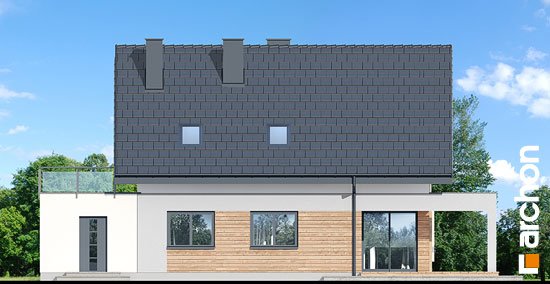 Проект дома Дом в изопируме 4 - 6 С мансардным этажом дома в Киеве