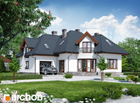 Проект дома Дом в бересклете вер.2