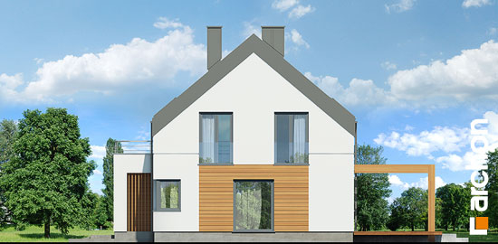 Проект дома Дом в яблонках 8 (Г2Н) - 4 С мансардным этажом дома в Киеве