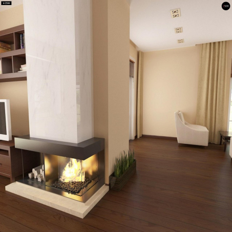 Проект дома U18 k - 9 С мансардным этажом дома в Киеве