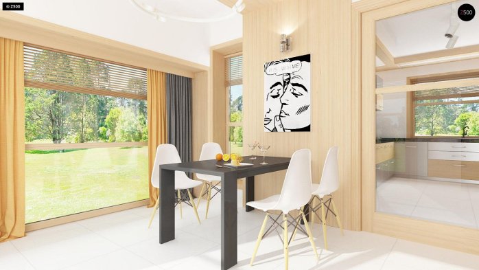 Проект дома Ux12 - 7 Двухэтажные дома в Киеве